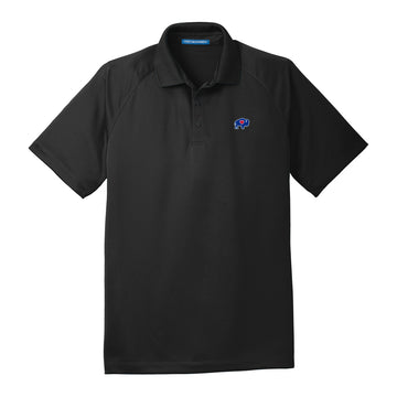 Mens Ribbed Polo