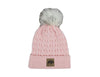 Cable Knit Pom Hat