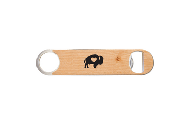Wooden Engraved Pub Opener