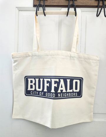 City Of Good Neighbor Canvas Tote