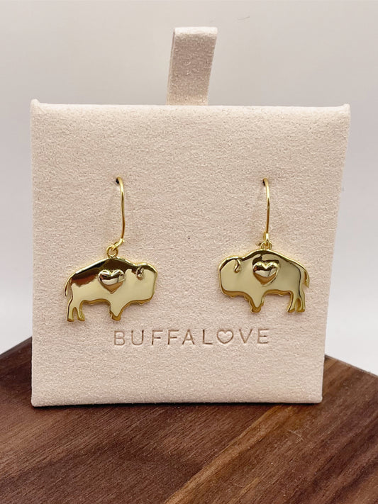 Buffalove Dangle Earring