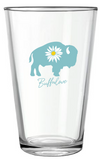 Daisy Pint Glass