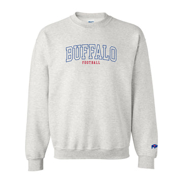 Buffalo Football Embroidered Sweatshirt