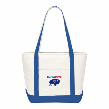 Buffalove Canvas Tote