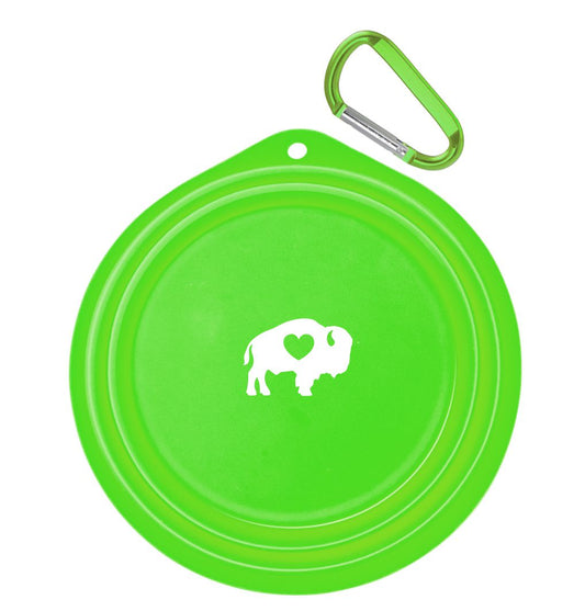 Silicone Collapsible Pet Bowl Large