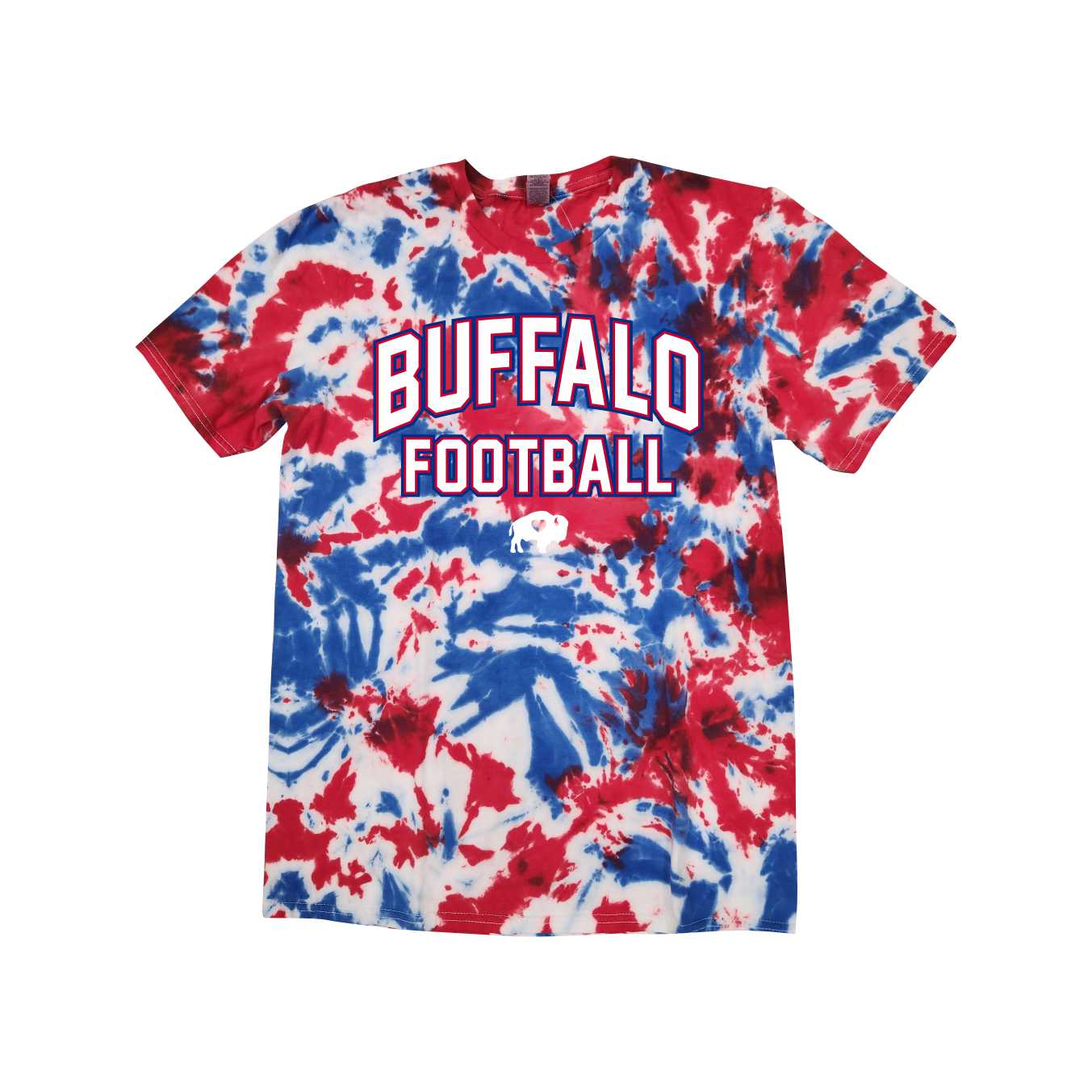 RWB Football Tie Dye T-Shirt – Buffalove Apparel