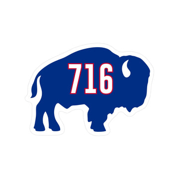 716 Buffalo Sticker/Magnet