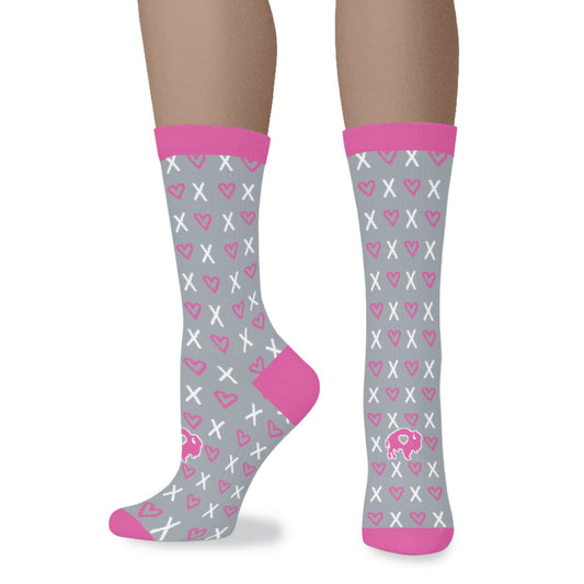 XOXO Crew Sock