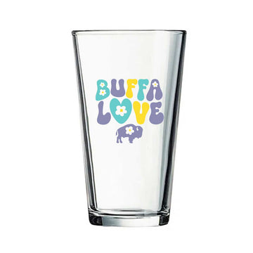 Flower Power Pint Glass