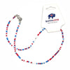 Buffalove Thin Beaded Necklace