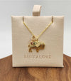 Gold Birthstone Charm (Necklace Not Included)