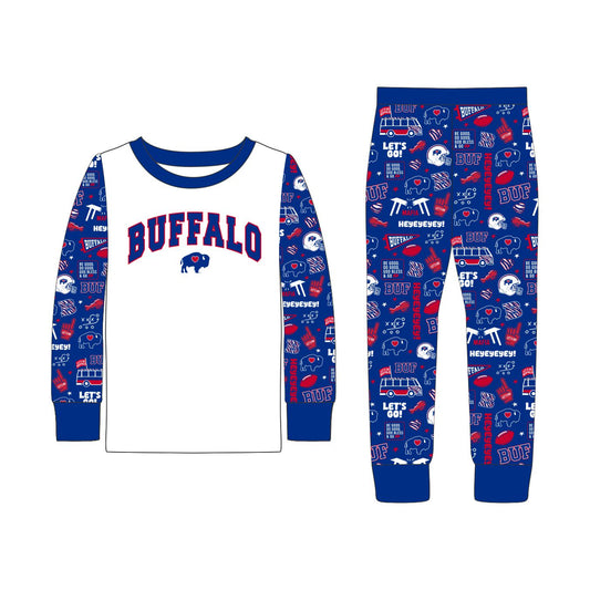 Toddler Football Icon Pajama Set