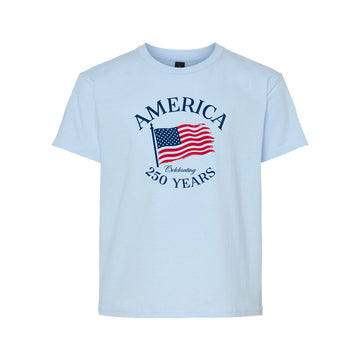 Youth 250 Flag T Shirt