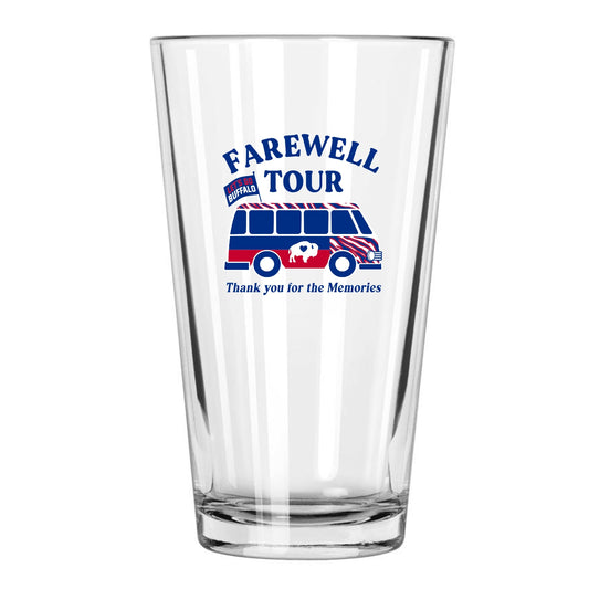 Farewell Bus Pint Glass
