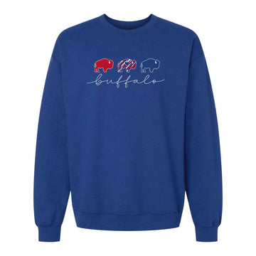 3 Buffalo Sweatshirt