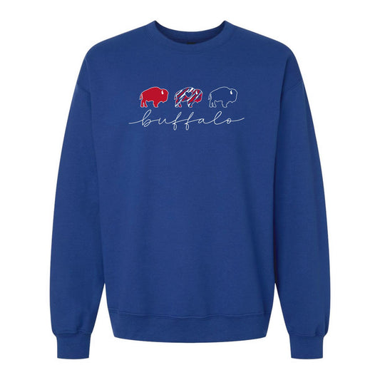 3 Buffalo Sweatshirt