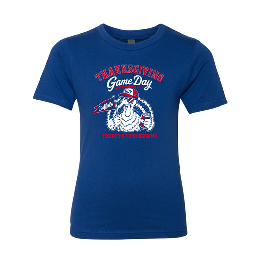Football Thanksgiving Youth T Shirt