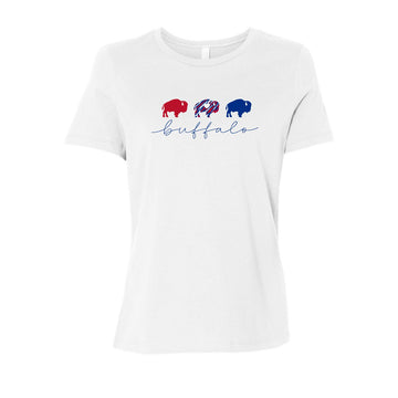 Ladies 3 Buffalo T Shirt