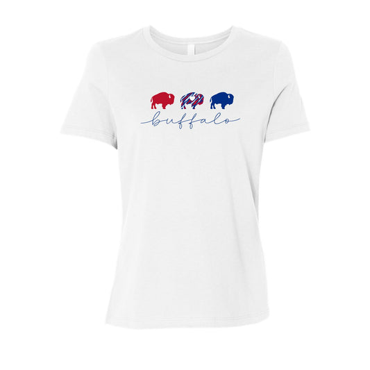 Ladies 3 Buffalo T Shirt