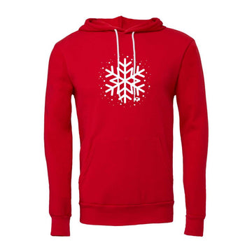 Red Snowflake Hoodie