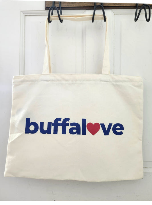 Buffalove Canvas Tote