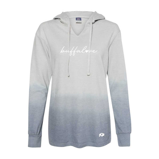 Ombre V-Neck Hoodie