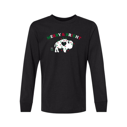 Youth Merry & Bright Long Sleeve