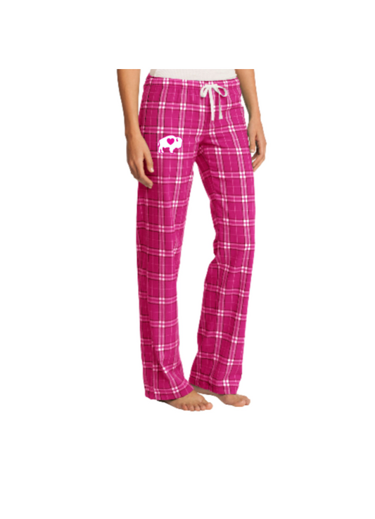 Pink Plaid Pajama Pants