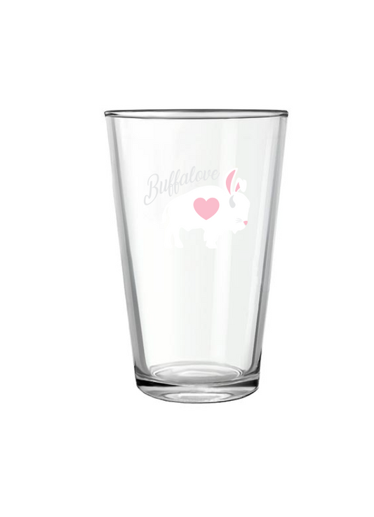 Bunny Pint Glass