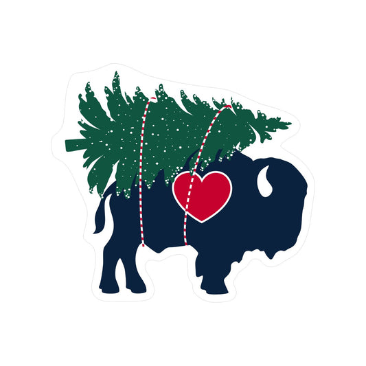 Die Cut Christmas Tree Sticker & Magnet