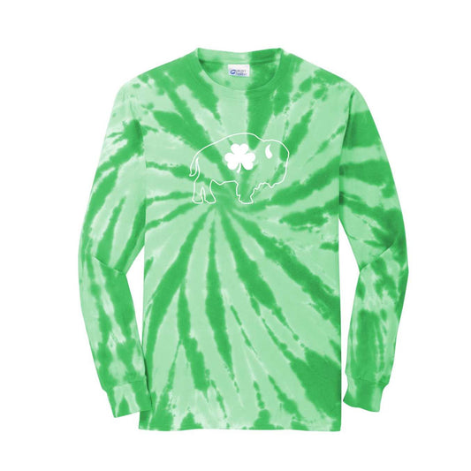 Irish Buffalo Tie Dye Long Sleeve