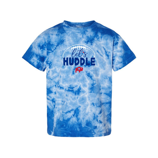 Toddler Let's Huddle Tie Dye T-Shirt