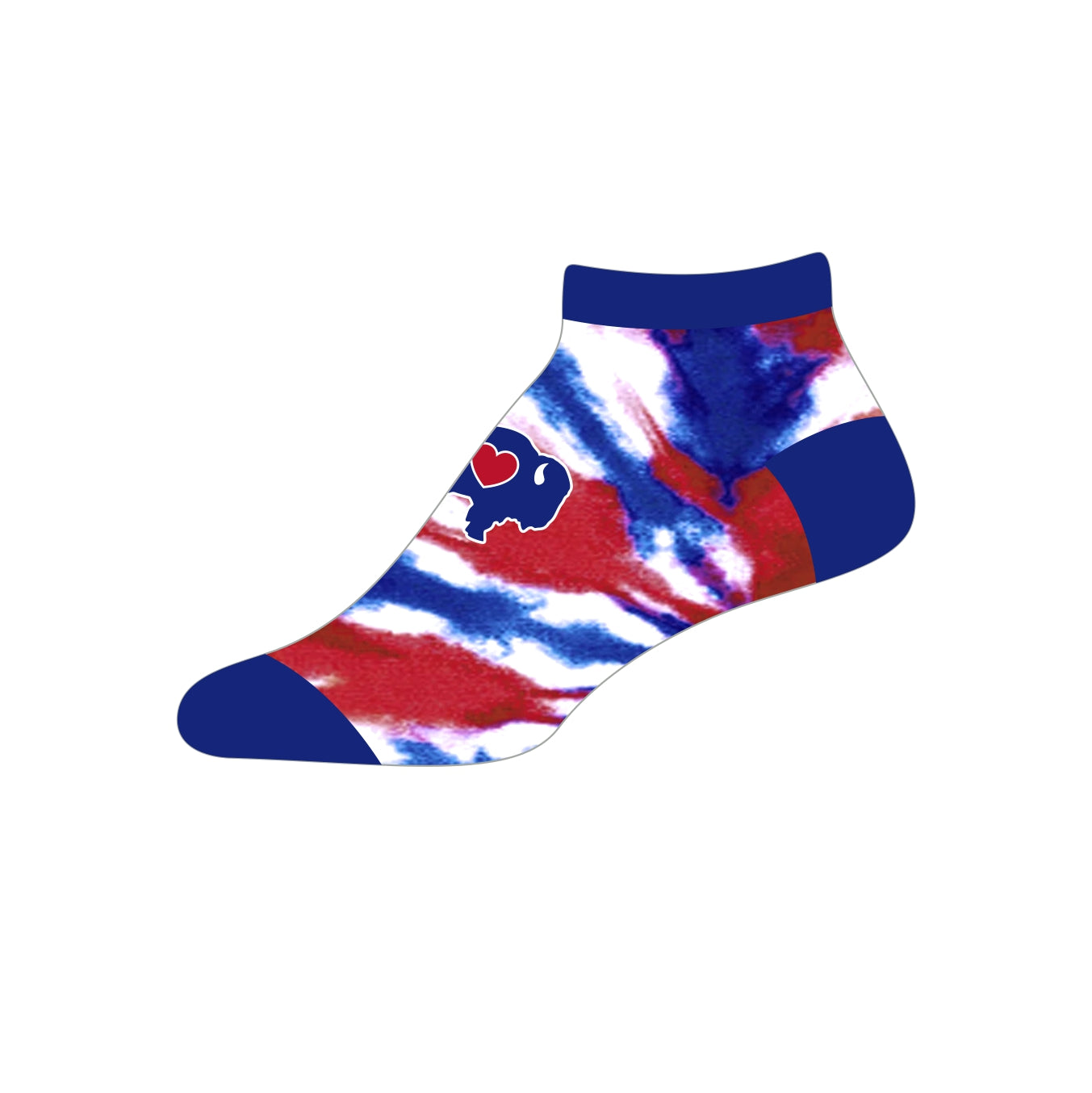 RWB Tie Dye Socks – Buffalove Apparel