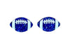 Glitter Football Studded Earrings