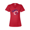 Ladies Love Of Football V-Neck