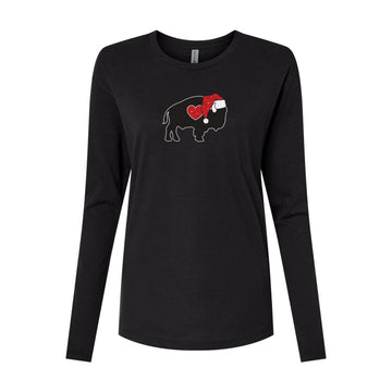 Ladies Santa Hat Long Sleeve