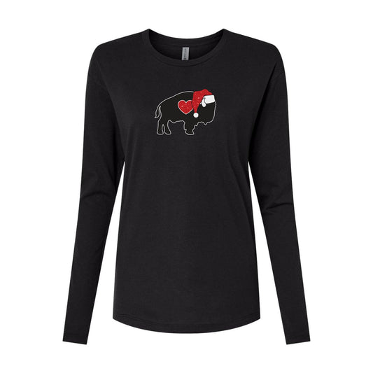 Ladies Santa Hat Long Sleeve