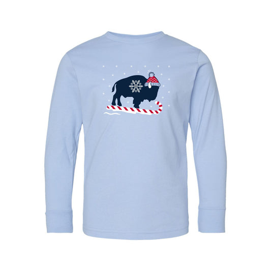 Youth Candy Cane Sleigh Long Sleeve