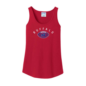 Ladies Football Tank Top
