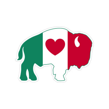 Die Cut Italian Buffalo Sticker & Magnet