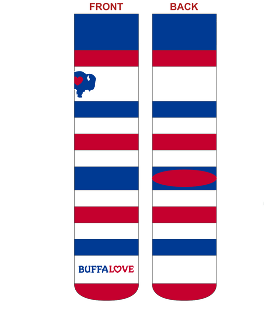 Red/White/Blue Crew Socks