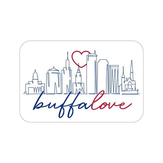 Buffalove Skyline Sticker