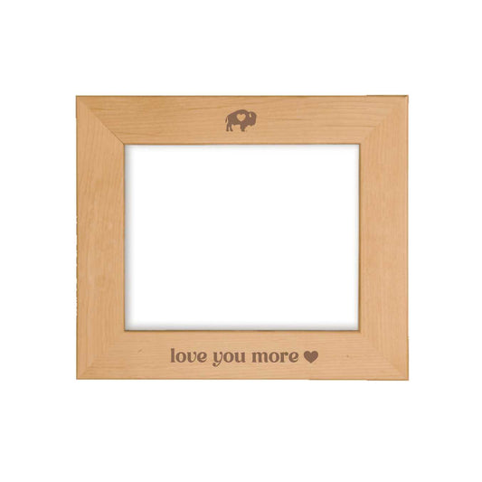 Love You More Picture Frame