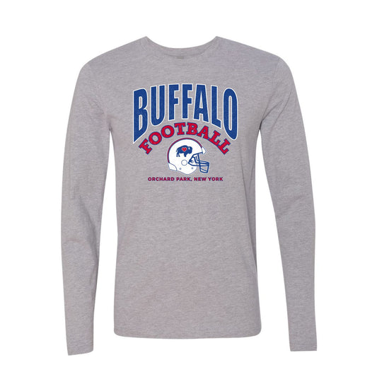 Distressed Football Long Sleeve