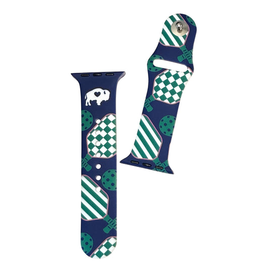 Pickleball Silicone Watchband