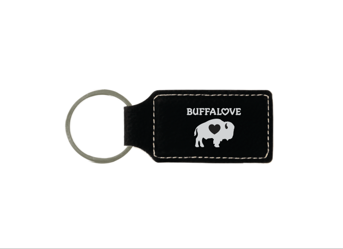 Leather Keychain – Buffalove Apparel