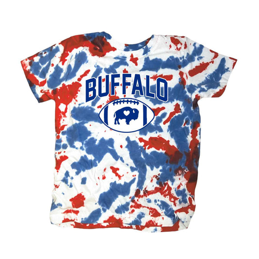 RWB Football Toddler Tie Dye T-Shirt