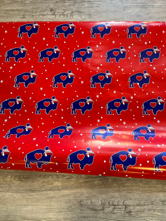 Buffalove Wrapping Paper