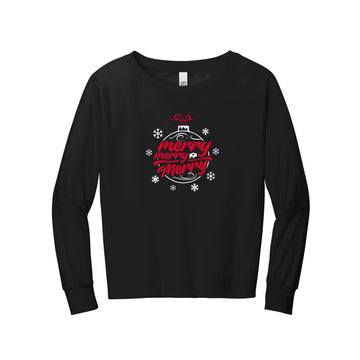 Ladies Merry French Terry Mid Crop