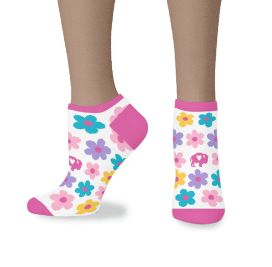Floral Ankle Sock